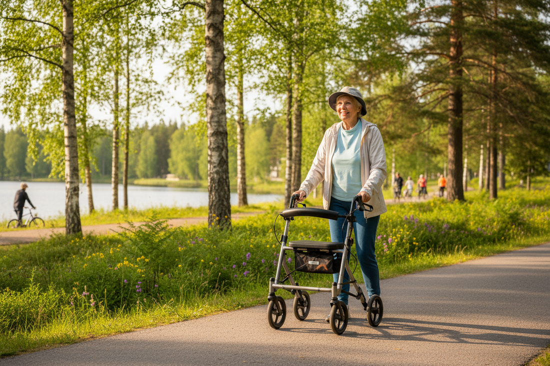 Rollaattori aktiivisen arjen mahdollistajana